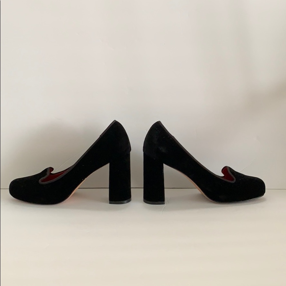 ❤️SOLD❤️Cole Haan Nike Air velvet shoes 8 Black - Picture 3 of 9